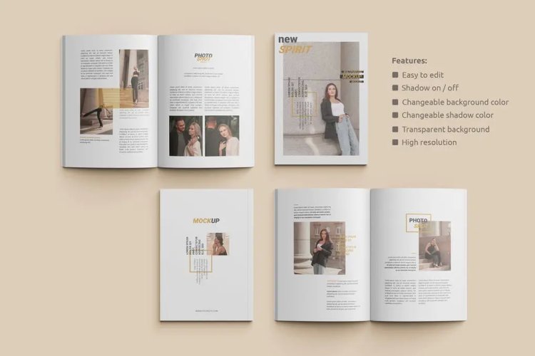 20+ Realistic Magazine PSD Mockup Templates 2023 (Free + Premium)
